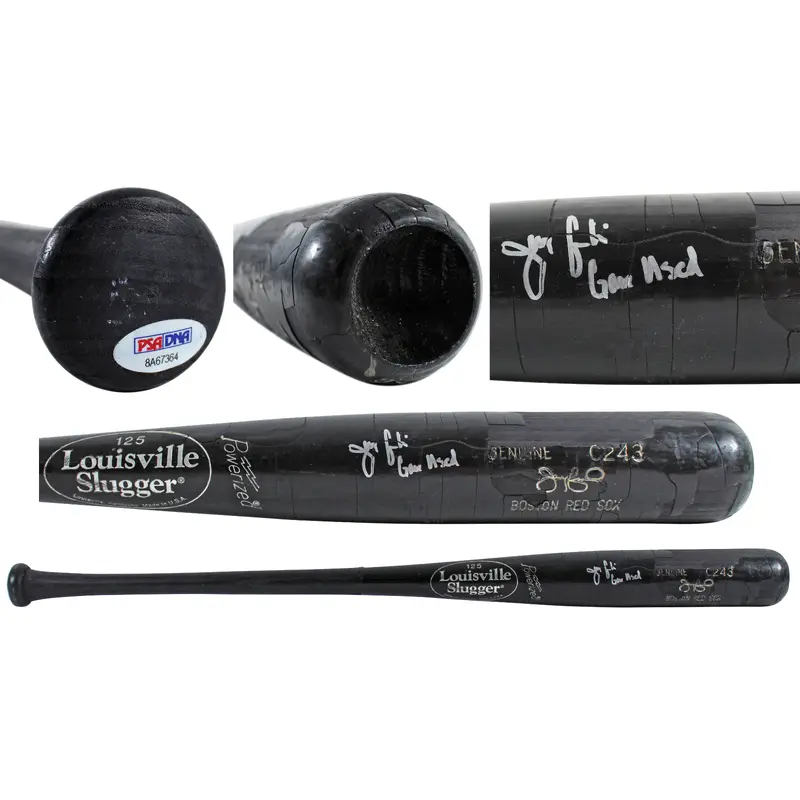 Red Sox Jeremy Giambi "Game Used" Signed Louisville Slugger Bat PSA Itp #8A67364