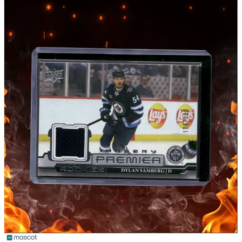 2022-23 Upper Deck Premier Dylan Samberg Imagery Jersey Rookie 176/300 #PDJR-DS