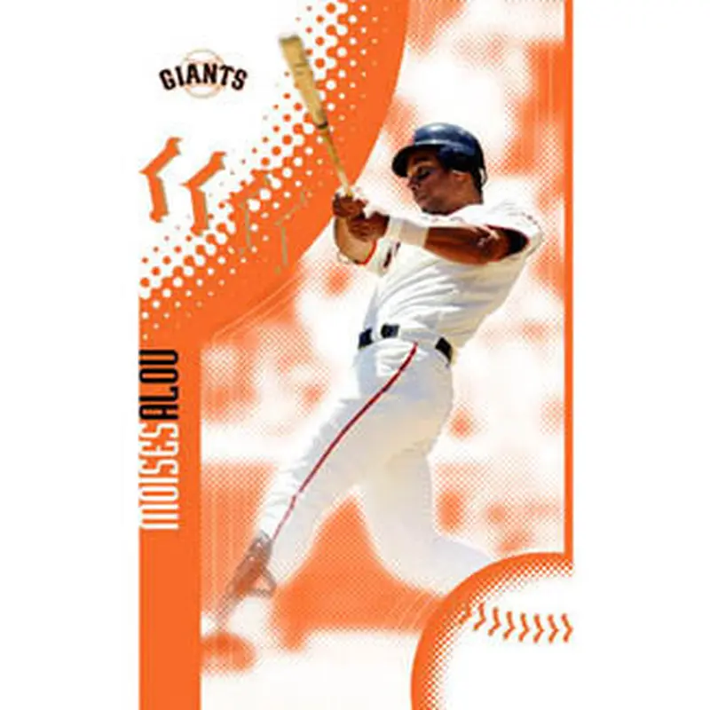 Moises Alou "Blast" San Francisco Giants Poster - Costacos 2005