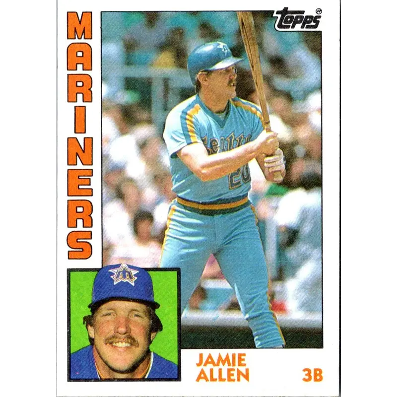 1984 Topps Jamie Allen #744