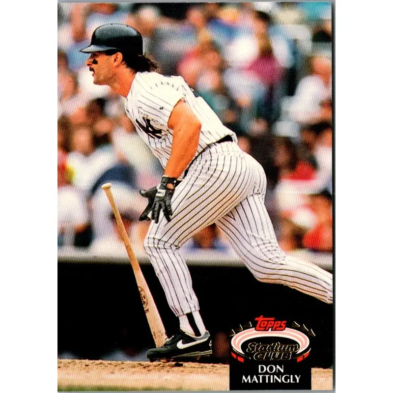 1992 Stadium Club Don Mattingly #420