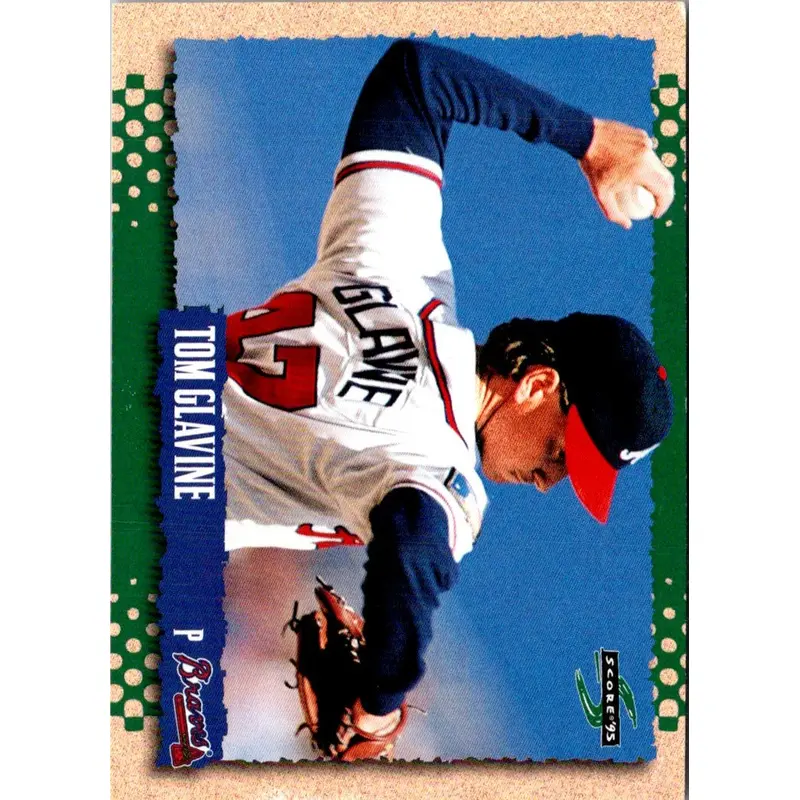 1995 Score Tom Glavine #434