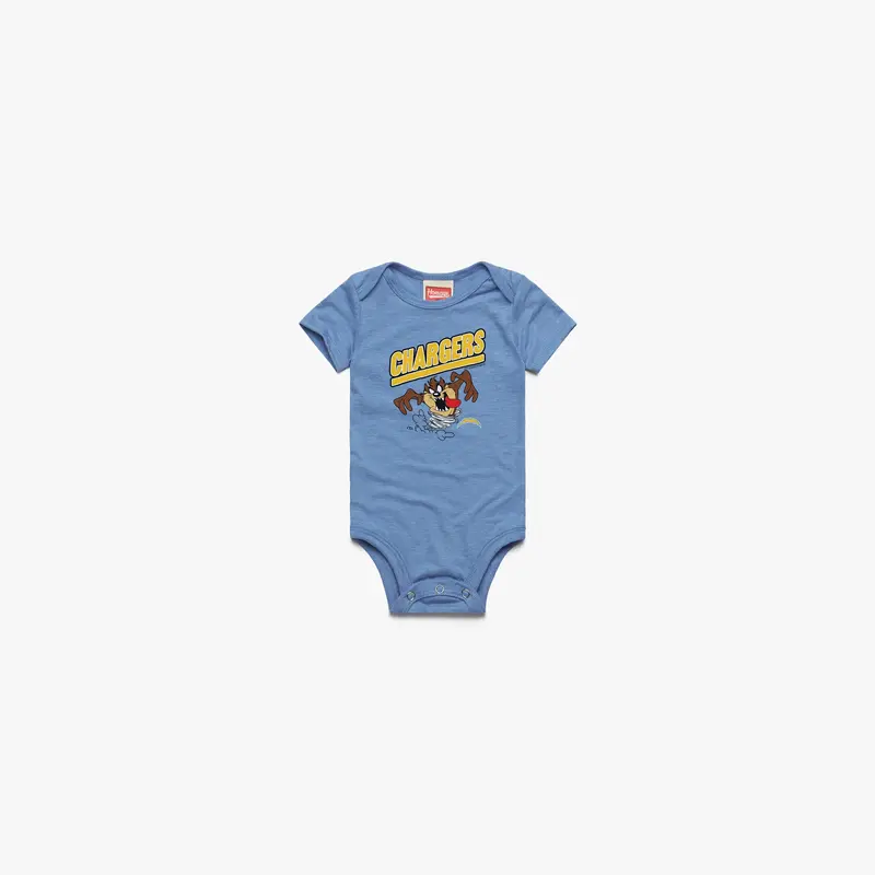 Looney Tunes Taz x Los Angeles Chargers Baby One Piece