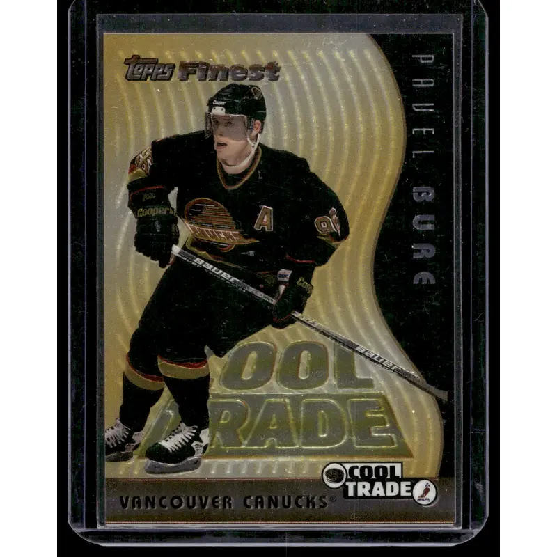 1995-96 NHL Cool Trade - Topps Finest - Pavel Bure #10