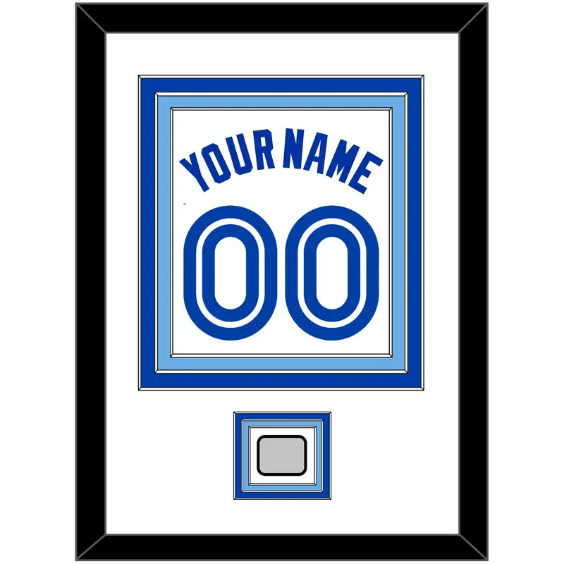 Toronto Name & Number With World Series Patch - Home White (1981-1996) - Triple Mat 2