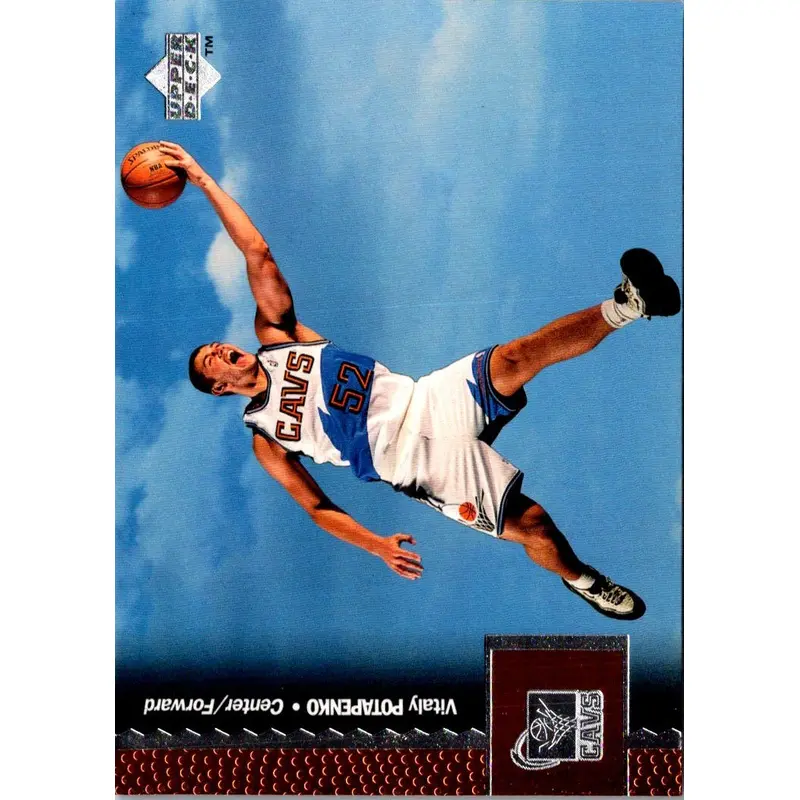1996 Upper Deck Vitaly Potapenko #201 Rookie
