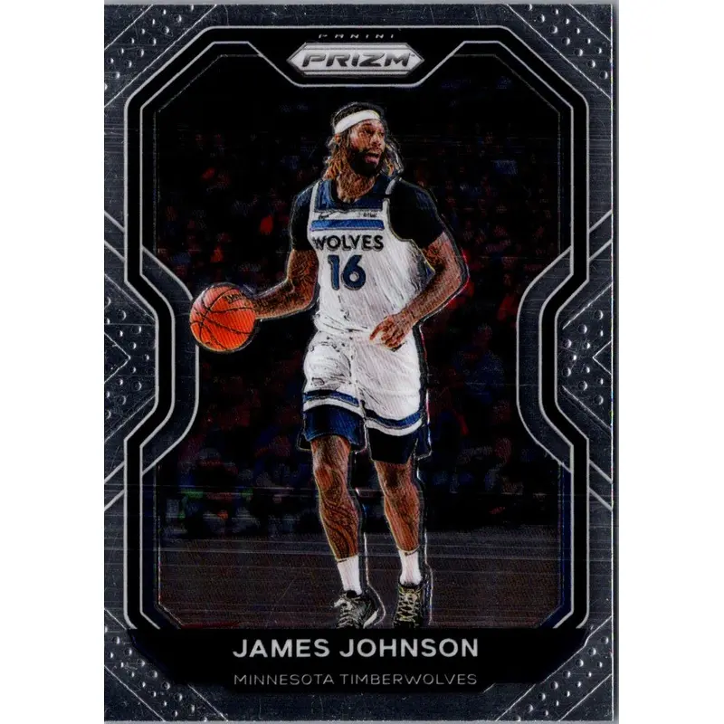 2020 Panini Prizm Blue Prizms James Johnson #247