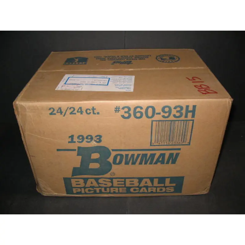 1993 Bowman Baseball Case (Hobby) (24 Box)