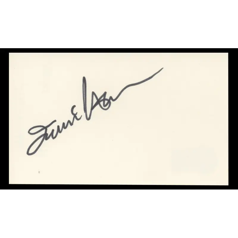 Irwin Winkler Double Trouble Authentic Signed 3x5 Index Card BAS #BT01227