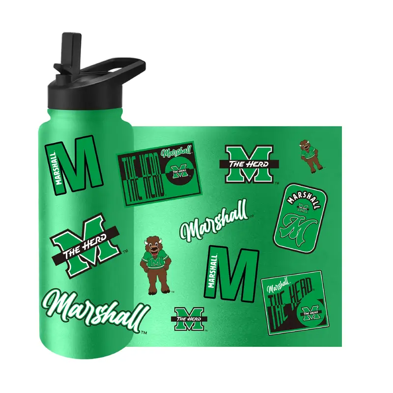 Marshall 34oz Dreamweave Quencher Bottle