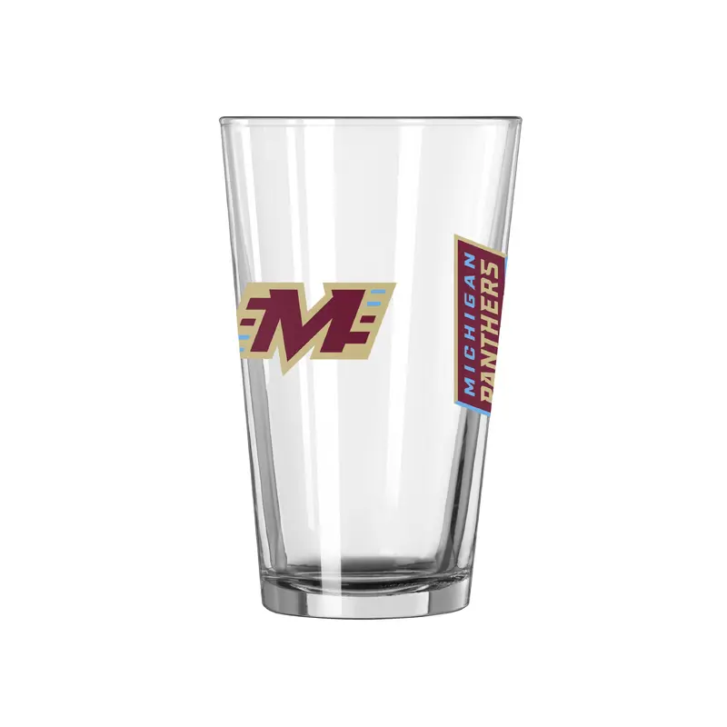 Michigan Panthers 16oz Gameday Pint Glass