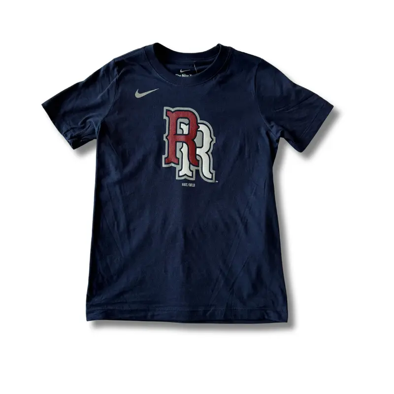 Round Rock Express Nike Youth Navy RR Cotton Tee