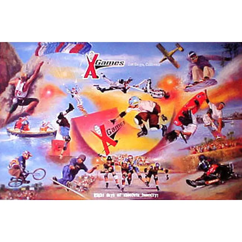 "X Games San Diego" - Clemente Micarelli 1997