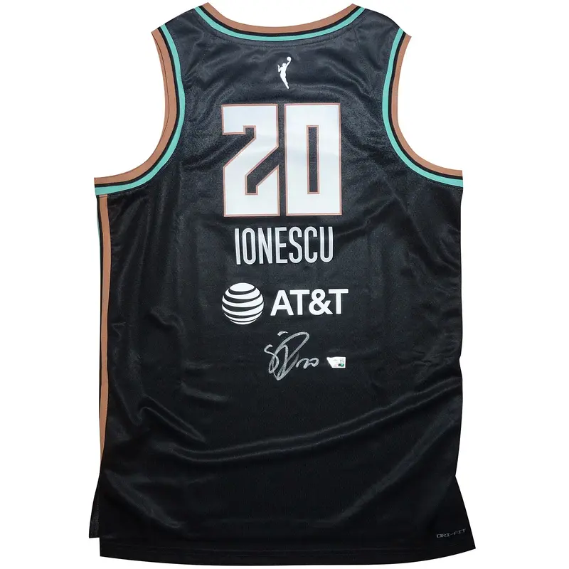 Sabrina Ionescu Autographed New York Liberty (Black #20) Nike Jersey - Fanatics