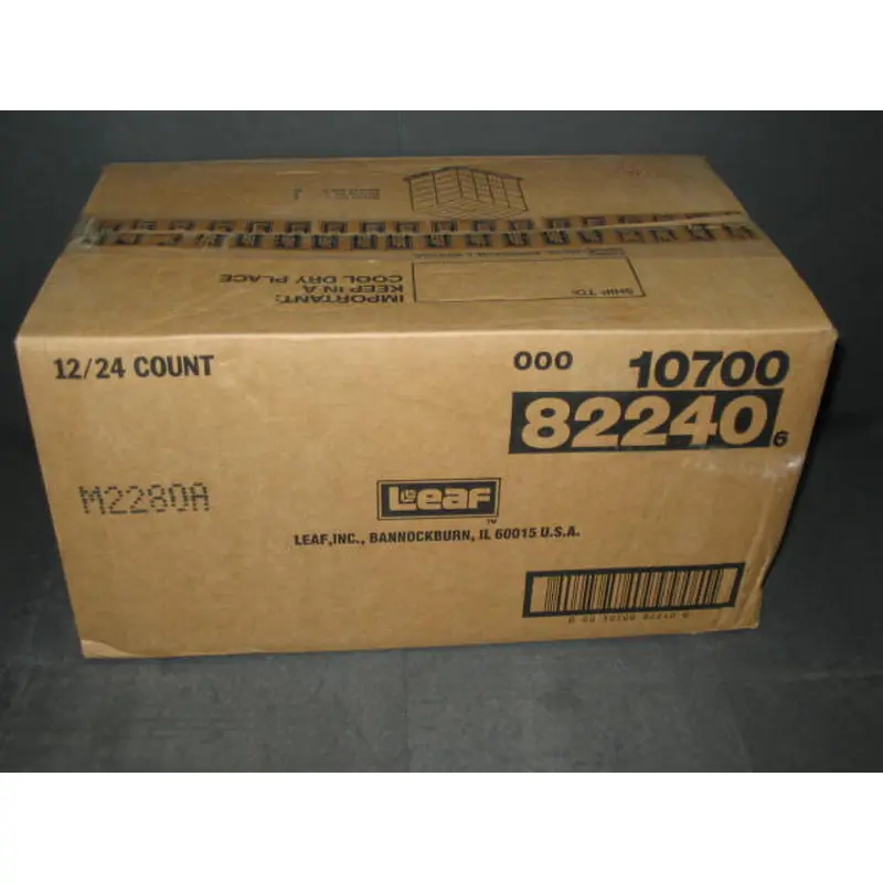 1992 Leaf Studio Baseball Jumbo Case (12 Box) (82240)