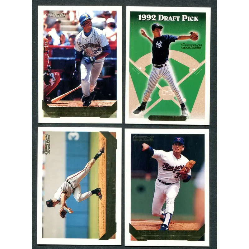 1993 Topps Baseball Complete Gold Set NM/MT MT (825) (23-196)