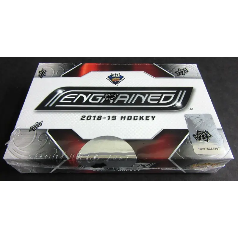 2018/19 Upper Deck Engrained Hockey Box (Hobby)