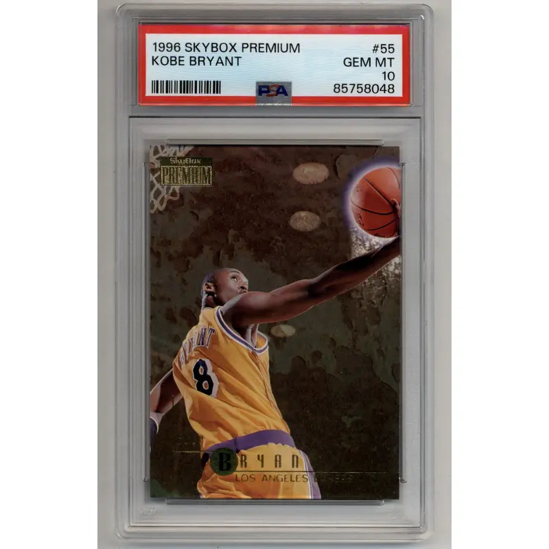 Kobe Bryant 1996-97 Skybox Premium #55 PSA 10 Gem Mint 8048