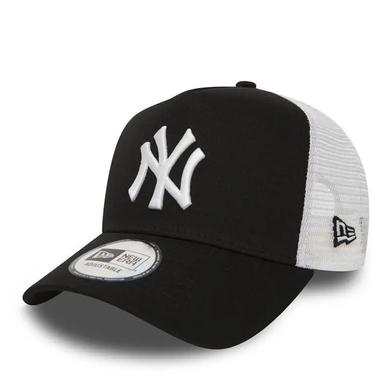 New Era - New York Yankees Clean Trucker - Black/White