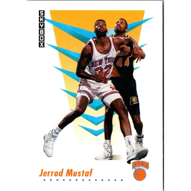 1991 SkyBox Jerrod Mustaf #191 Rookie