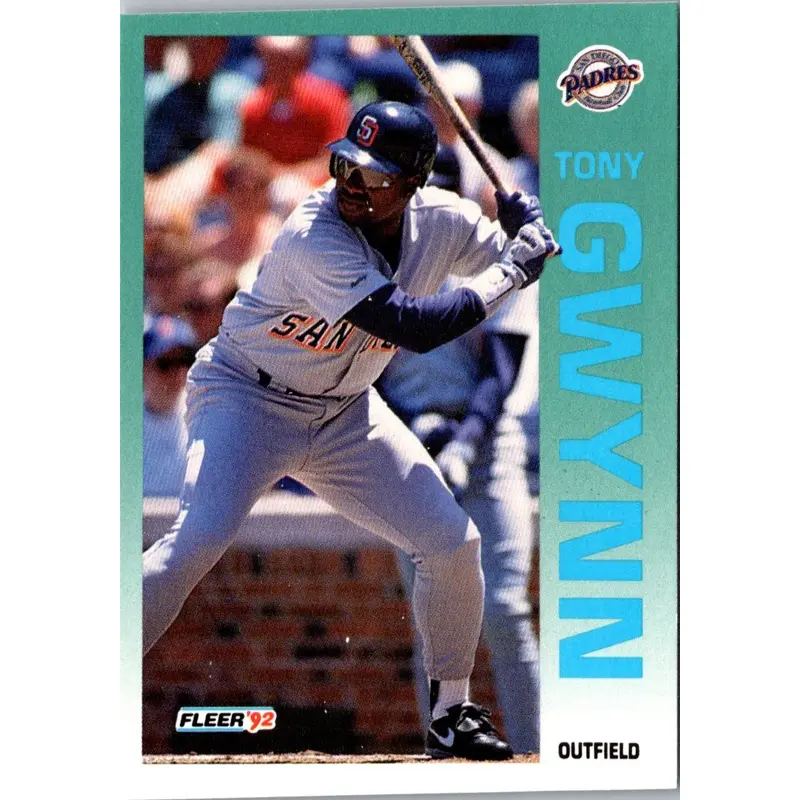 1992 Fleer Tony Gwynn #605
