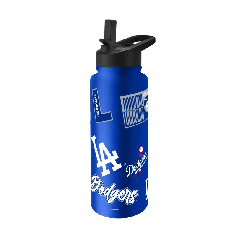 LA Dodgers 34oz Dream Weave Quencher Bottle