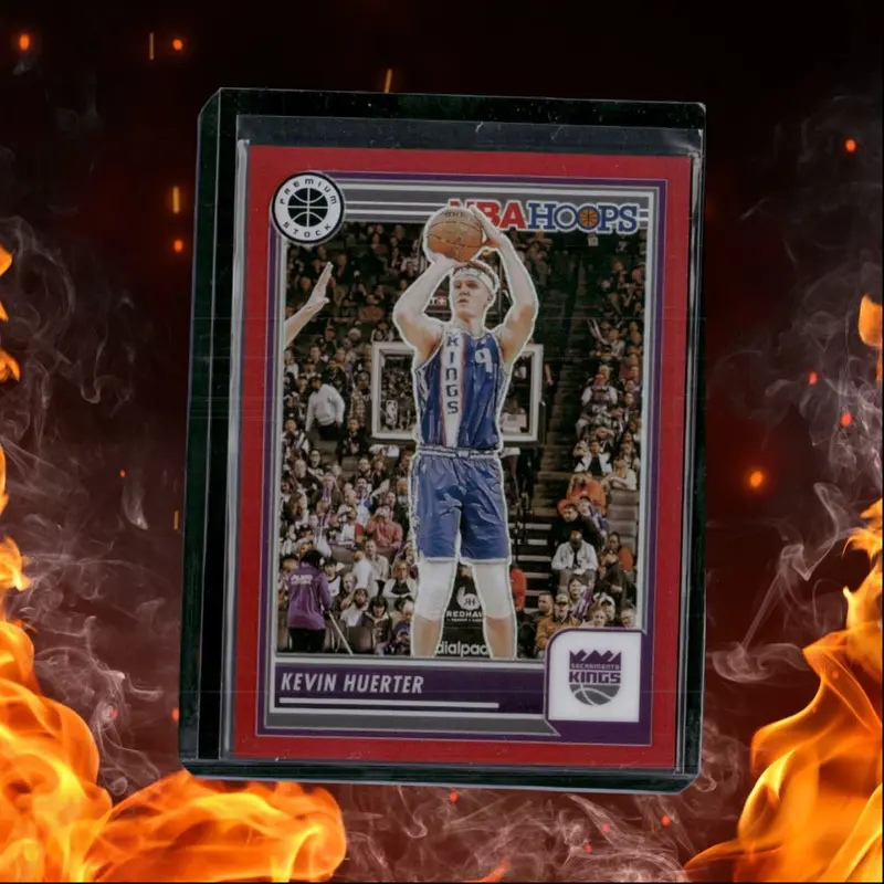 2023-24 Panini NBA Hoops Premium Stock Kevin Huerter Red Prizm 194/275 #198