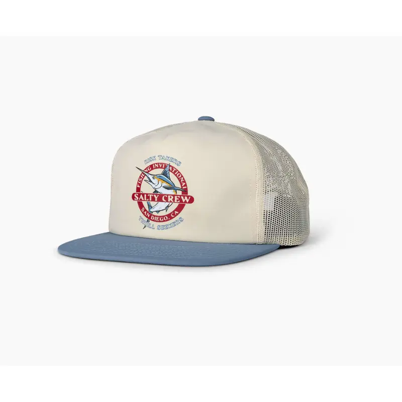 Salty Crew - INTERCLUB Trucker - Natural Slate