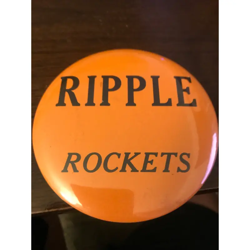 Vintage Broad Ripple Rockets Pinback Button