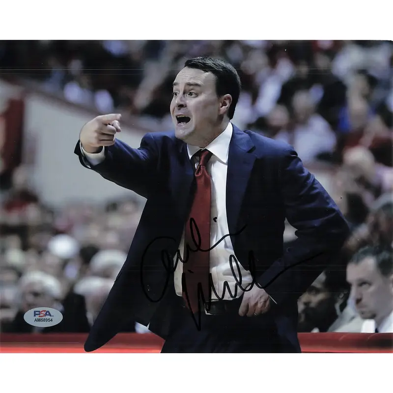 ARCHIE MILLER signed 8x10 photo PSA/DNA Indiana Hoosiers Autographed