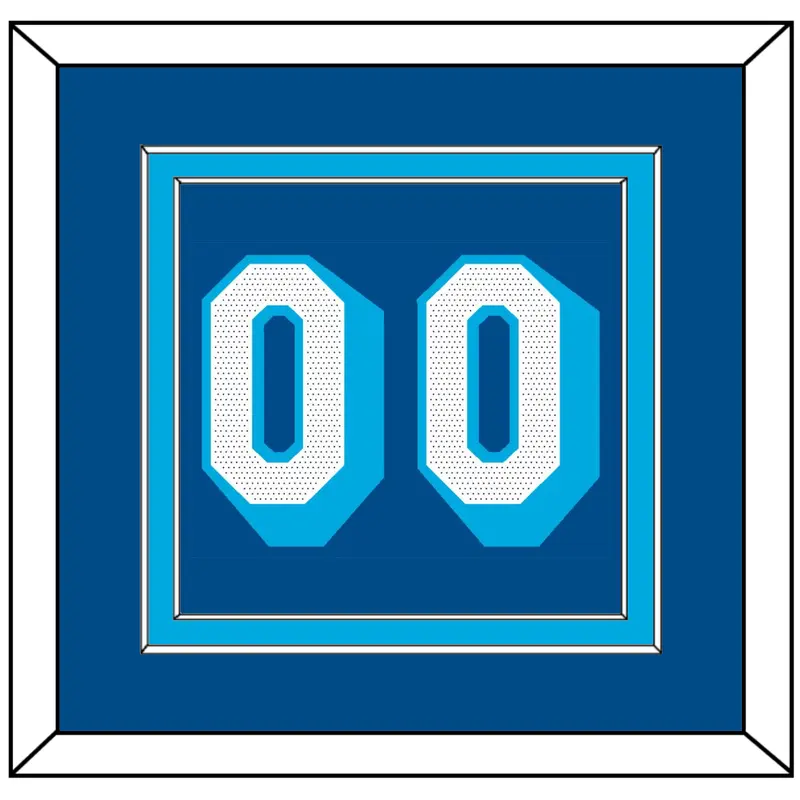 Los Angeles Number - Blue City (2020-2021) - Double Mat 2