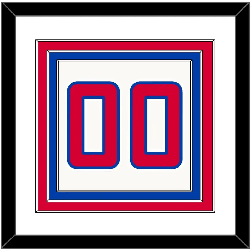 Los Angeles Number - Home White (2013-2015) - Triple Mat 1