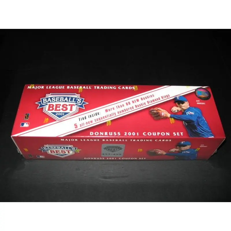 2001 Donruss Baseball's Best Silver Coupon Factory Set (499)