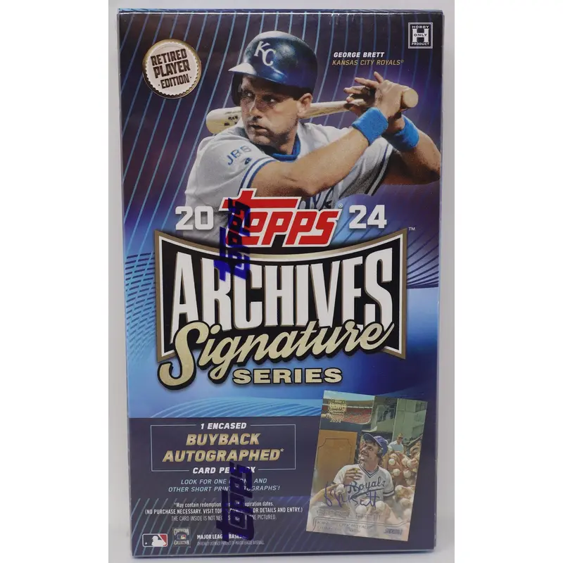 2024 Topps Archives Signature Series Baseball Box (Retired Player) (Hobby) (1)