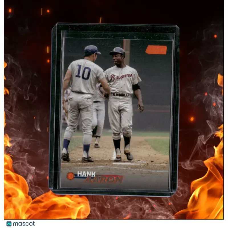 2023 Topps Stadium Club Hank Aaron Orange Foil 088/199 #103