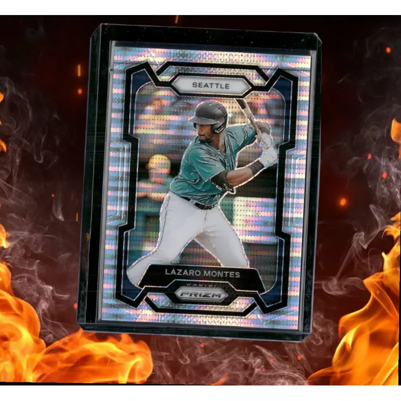 2024 Panini Prizm Lazaro Montes Prospect Pulsar Prizm 181/499 #67