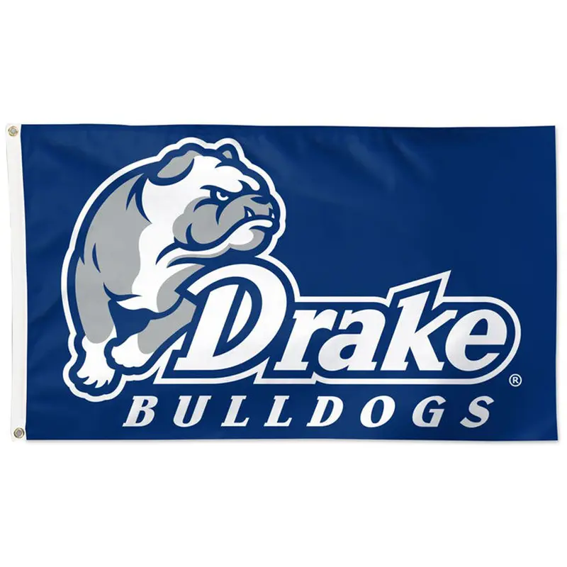 Drake University Bulldogs Official NCAA Deluxe 3'x5' Team Logo Flag - Wincraft Inc.