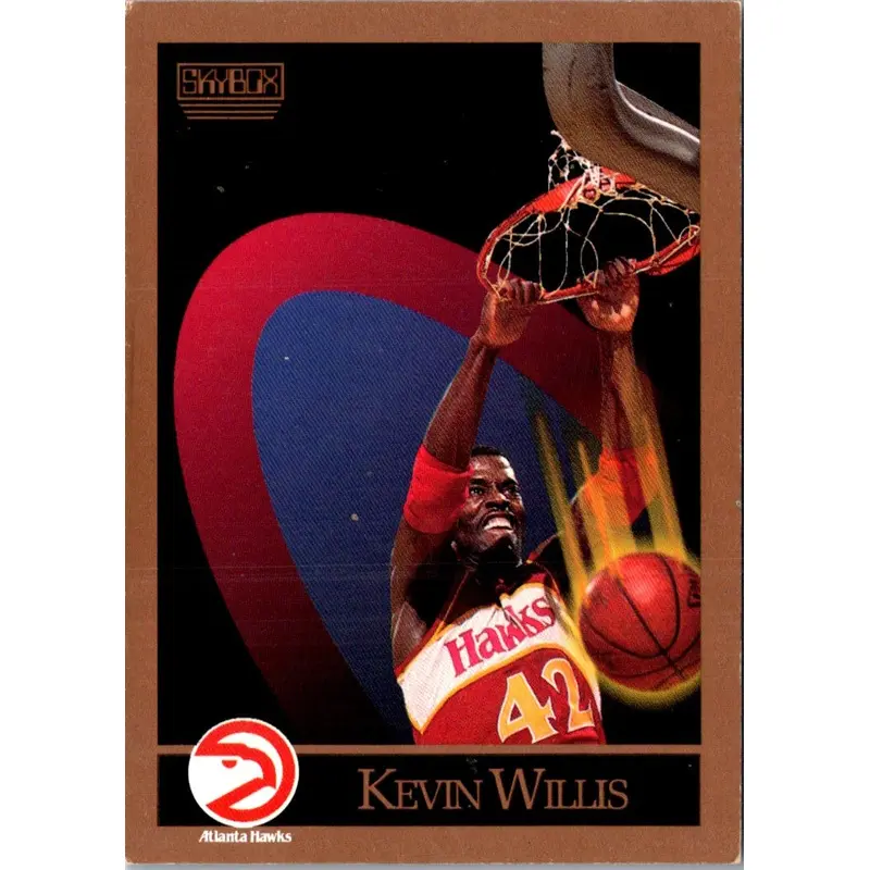 1990 SkyBox Kevin Willis #12