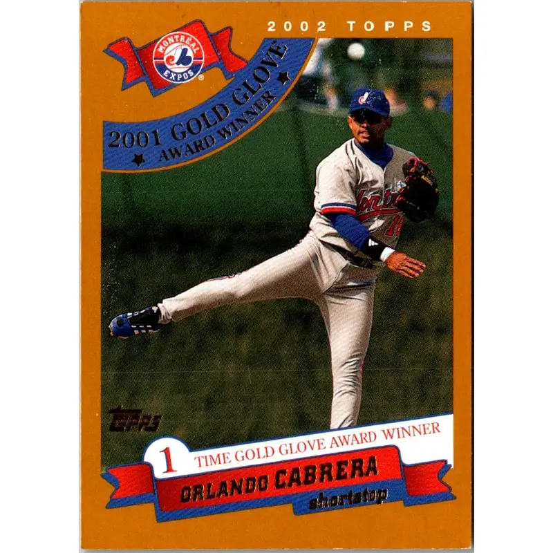 2002 Topps Orlando Cabrera #710