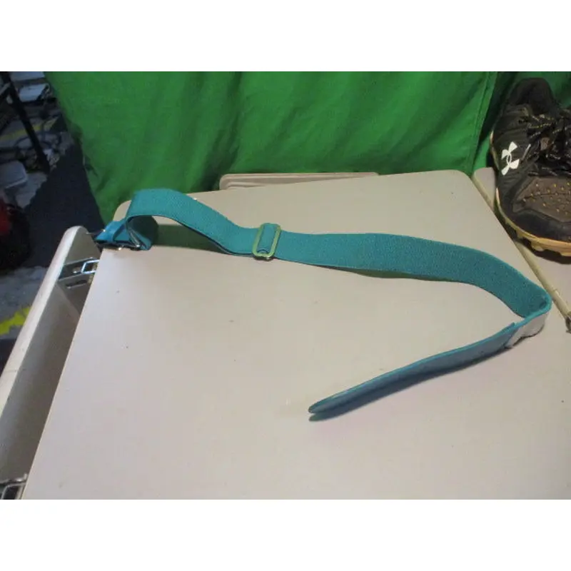 Used Adult Turqouise Baseball Belt
