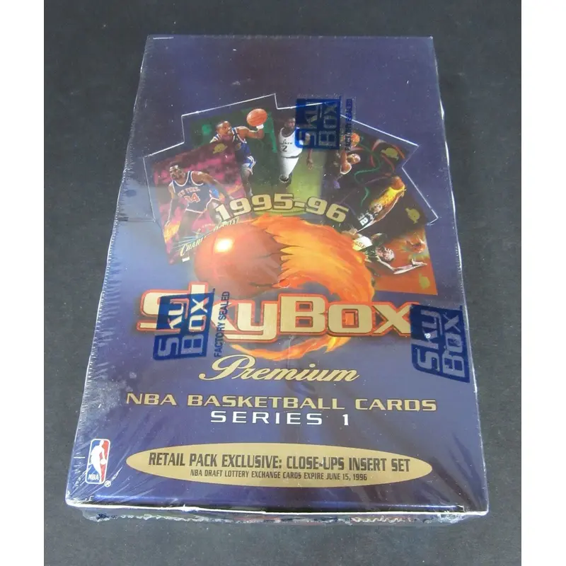 1995/96 Skybox Premium Basketball Series 1 Box (Retail) (36/12)