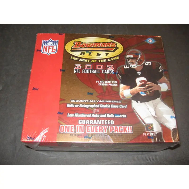 2003 Bowman's Best Football  Box (Hobby) (10/5)