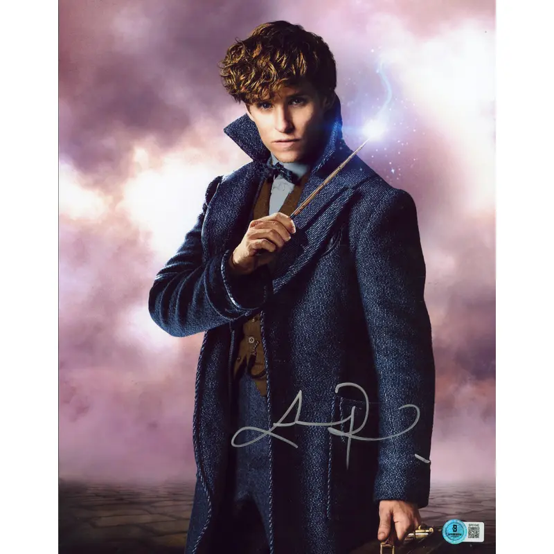 Eddie Redmayne Fantastic Beasts Authentic Signed 11x14 Photo BAS #BP61040