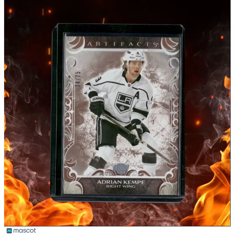 2024-25 Upper Deck Artifacts Adrian Kempe Copper 74/75 #27
