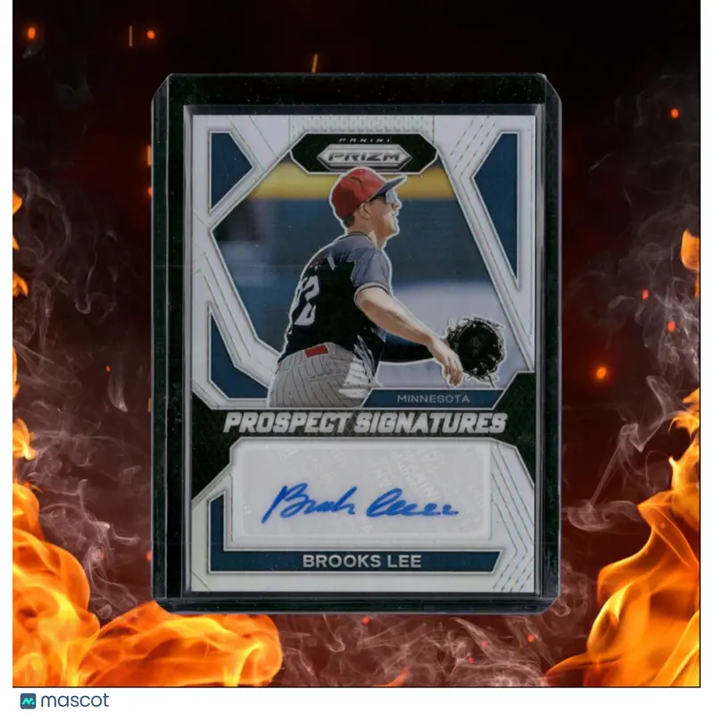 2024 Panini Prizm Brooks Lee Prospect Signatures Silver Prizm Auto #PS-BL