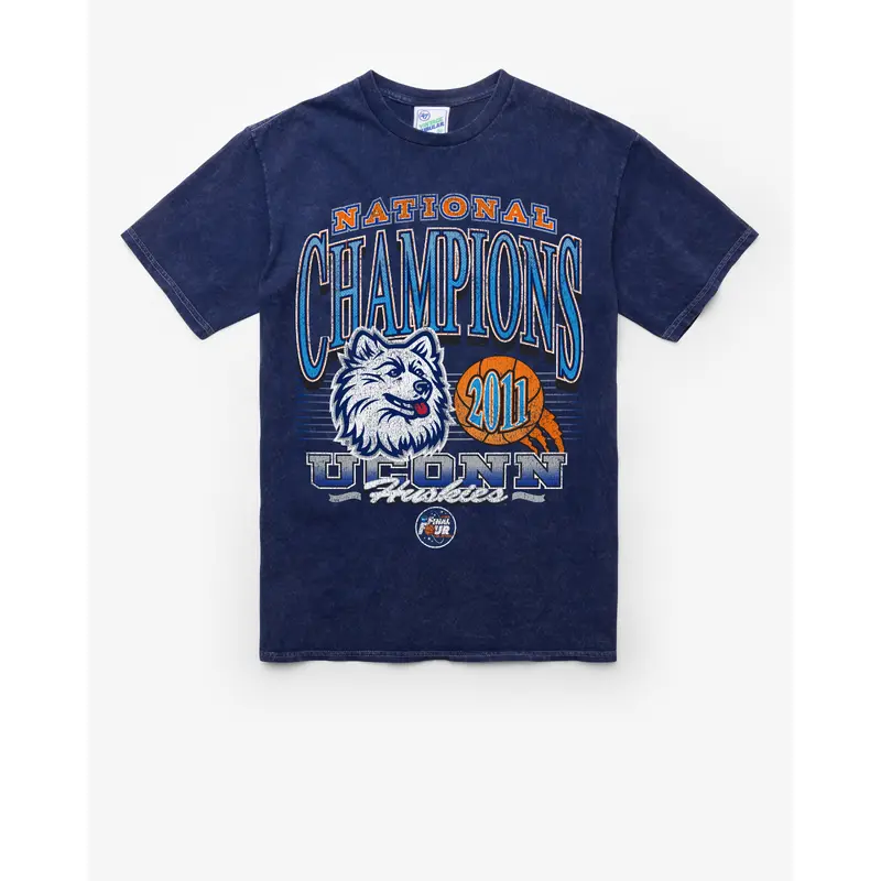 CONNECTICUT HUSKIES UCONN H-CHAMPS LOCKER VINTAGE '47 TUBULAR TEE