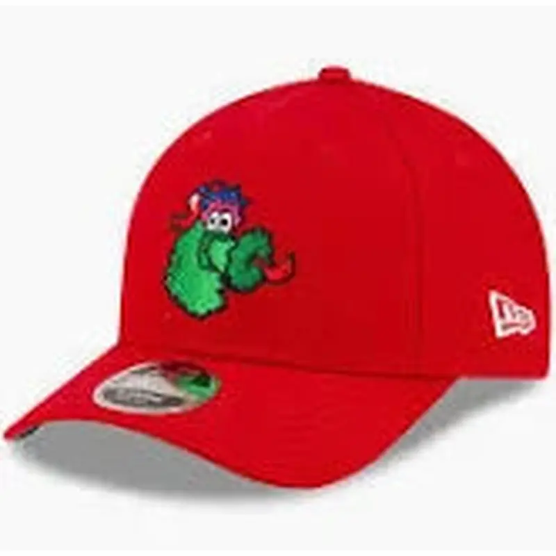 Red Phillie Phanatic New Era 9fourty M crown