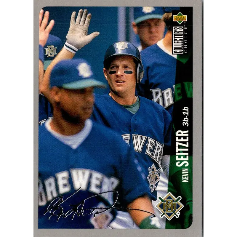 1996 Collector's Choice Gold Signature Kevin Seitzer #190