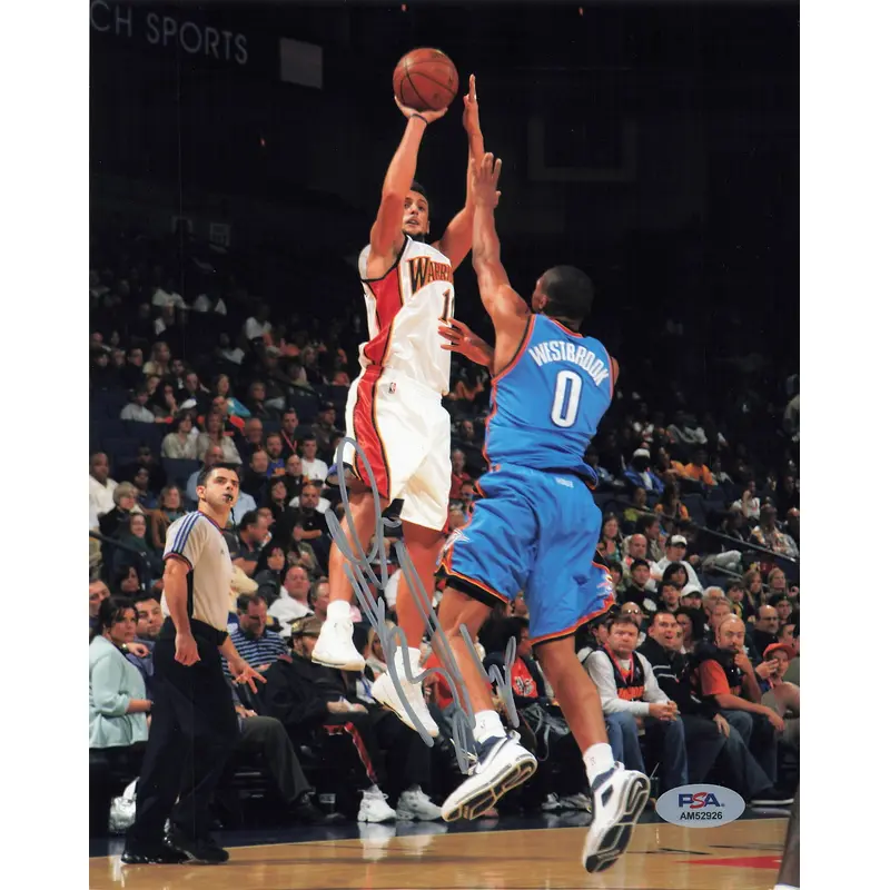 Marco Belinelli signed 8x10 photo PSA/DNA Warriors Autographed