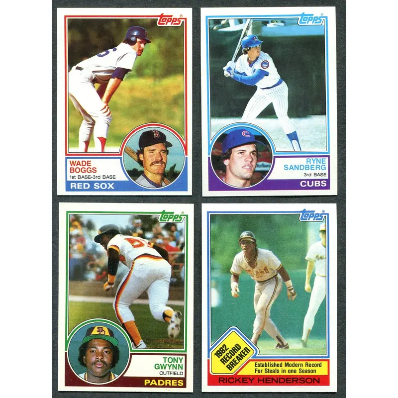 1983 Topps Baseball Complete Set NM (792) (23-329)